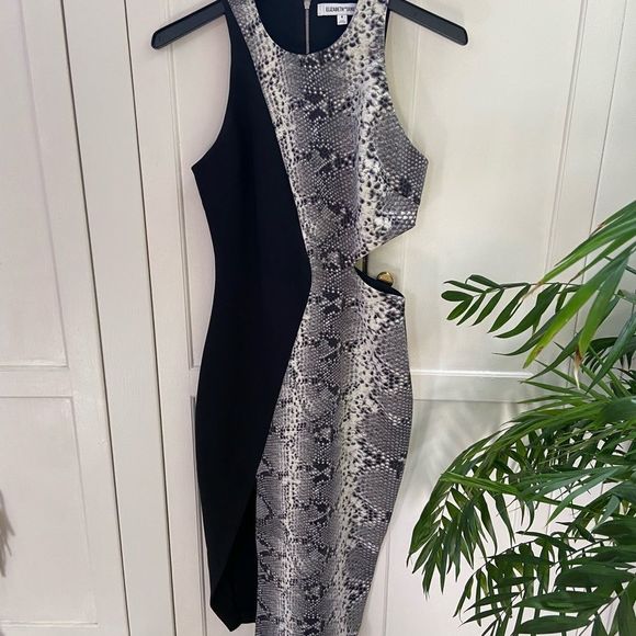 Elizabeth & James Snakeskin Dress 🐍🖤 - Picture 2 of 5